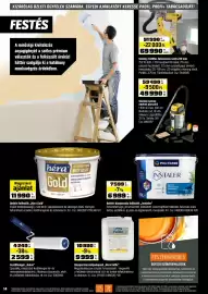 OBI akciós újság Oldal 14: Héra Gold beltéri falfesték €11.990,00, Polifarbe intaler €6.999,00