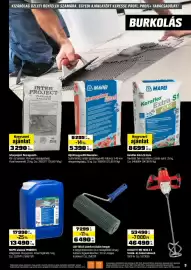 OBI akciós újság Oldal 9: Lux-tools comfort tüskés henger €6.490,00, Einhell festék- és habarcskeverő €46.490,00