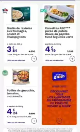 Catalogue Picard page 26: Crevettes ASC*** €4,79, Picard Poêlée de gnocchis €4,24
