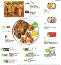 Publix weekly ad week 38 Page 5: Publix Lean Ground Beef €8,99, Perdue shortcuts chicken strips €5,13