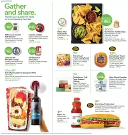 Publix weekly ad week 38 Page 8: Mifroma Le Gruyère AOP Cheese, Publix sweet chili oven-roasted chicken €7,49