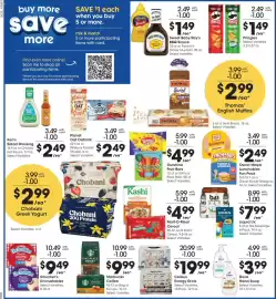 Kroger weekly ad week 38 Page 4: Smucker's Uncrustables €9,49, Starbucks Coffee €9,99