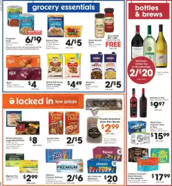 Kroger weekly ad week 38 Page 7: Kroger private selection wide pan bread €2,99, Starkist Tuna or Nissin Ramen €5,00