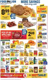 Food Lion weekly ad week 38 Page 1: Silk creamer or stok cold brew iced coffee €4,49, Food Lion pasta €0,99