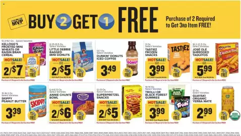 Food Lion weekly ad week 38 Page 15: Trolli or Black Forest Gummies €3,99, Guayaki organic yerba mate €2,99