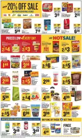 Food Lion weekly ad week 38 Page 8: Kraft Deluxe or Velveeta Shells & Cheese €5,00, Food Lion thin wheat crackers €5,00