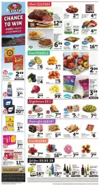 Safeway weekly ad week 38 Page 2: Signature SELECT Extra Meaty Pork Loin Back Ribs €4,99, Open Nature Bay Scallops €7,99