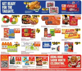 Winn Dixie weekly ad week 38 Page 5: Mix & Match 8 Pk Gatorade 20 oz €5,99, Stouffer's Entrées €11,99