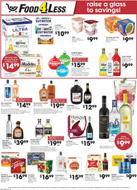 Food 4 Less weekly ad week 38 Page 8: Dos Equis or Jumex €16,99, New Amsterdam Select Varieties €14,99