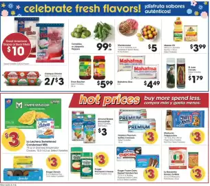 Food 4 Less weekly ad week 38 Page 3: Mahatma rice €4,49, Knorr Bouillon €5,99