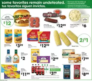 Food 4 Less weekly ad week 38 Page 6: Tyson Chicken Frozen, Select Varieties €12,99, Home Chef St. Louis Style Ribs €12,99