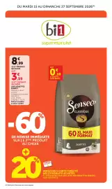Catalogue Bi1 page 1: Senseo CAFÉ DOSETTES €3,59