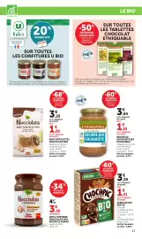 Catalogue Bi1 page 17: ETHIQUABLE BEURRE BIO CACAHUÈTE €5,37, Nestlé Chocapic €3,29