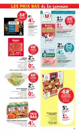 Catalogue Bi1 page 21: LABEYRIE SAUMON FUME €4,50, DAUNAT Caesar poulet €3,56