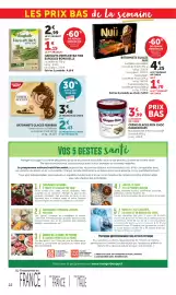 Catalogue Bi1 page 22: Ferrero Batonnets glaces €2,43, NUII BATONNETS GLACES €5,95