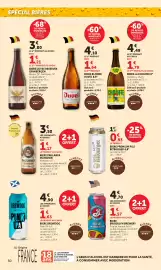 Catalogue Bi1 page 30: PAULANER Weißbier €1,17, GRIMBERGEN Cuvée Réserve Blonde €5,01