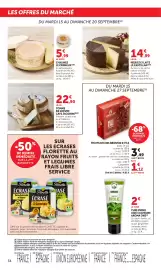 Catalogue Bi1 page 34: Cave Jacobine Tomme de chèvre €22,90, IBERICO 3 LAITS LE CASTILLAN €14,99