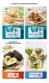 Catalogue Bi1 page 9: U bio Pain €1,88, AVOCAT €0,99