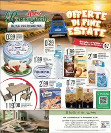 Volantino Iper Romagnolo Pagina 1: Pizza Regina Classica Margherita €2,99, Ammorbidente Mon Amour €2,89