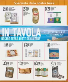 Volantino Iper Romagnolo Pagina 5: Miele di Sardegna eucalipto €5,29, Bistoccu di Montresta 100% Grano Sardo Fancellu €2,29