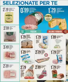 Volantino Iper Romagnolo Pagina 9: Prosciutto cotto Praga Senfter €2,59, Stracchino Nonna Isa €1,29