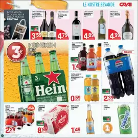 Volantino Crai Pagina 10: Prosecco millesimato Villa Folini €4,99, Vino Alfieri Tenuta La Pergola €4,89