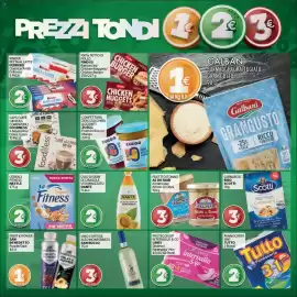 Volantino Crai Pagina 2: Fletti di Tonno As Do Mar €3,00, Olio di semi di girasole vitaminizzato Dante €2,00
