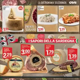 Volantino Crai Pagina 6: Lasagne Emiliane L'etto €1,29, Grana Padano Crai €1,59