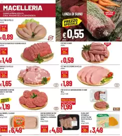 Volantino Galassia Pagina 10: Polpa per roastbeef di bovino adulto €1,49, Hamburger di bovino adulto Scottona €1,19