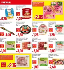 Volantino Galassia Pagina 15: Viva la mamma paccheri pomodoro mozzarella €2,59