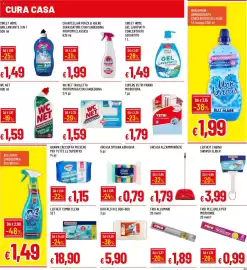Volantino Galassia Pagina 23: WC NET Tavoletta Profumosa/Con Candeggina €1,59, Frio alluminio €1,89