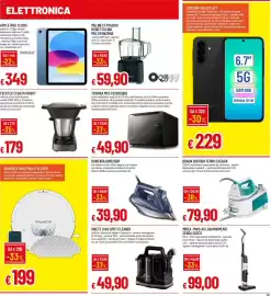 Volantino Galassia Pagina 25: Cecotec robot di cucina multifunzione €179,00, Toshiba forno combinato a vapore €49,90