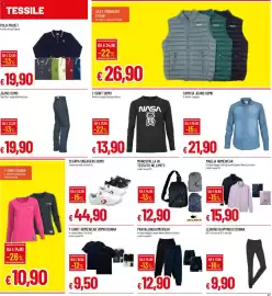 Volantino Galassia Pagina 27: T-shirt homewear uomo/donna in cotone Henry Cotton's €9,50