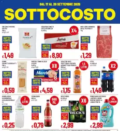 Volantino Galassia Pagina 3: Tonno all'olio di oliva Mareblu €4,59, Yoga Zero Multi Frutti Senza Zuccheri Aggiunti €1,15