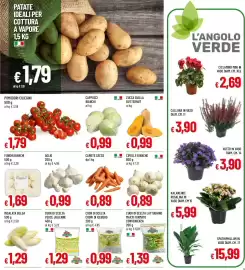 Volantino Galassia Pagina 9: Cappucci bianchi €0,99, Funghi bianchi €1,69