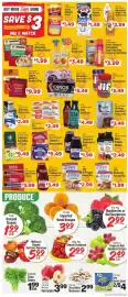 IGA weekly ad week 38 Page 4: Bays English Muffins €2,49, Smucker's Uncrustables €5,49