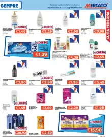 Volantino Mercatò Pagina 17: Sapone liquido Marsiglia spuma di sciampagna €1,48, Bagnodoccia Dove €2,29