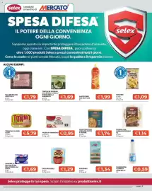 Volantino Mercatò Pagina 7: Savoiardi Setex €1,34, Candeggina classica Casa Bella €0,59