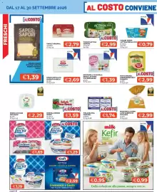 Volantino Mercatò Pagina 8: Robiola d'Alba naturale €2,29, Stracciatella di Burrata Sabelli €2,69