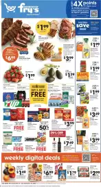 Fry's weekly ad week 38 Page 1: Simply Orange Juice €3,49, Velveeta Shells & Cheese or Classico Pasta Sauce €1,99