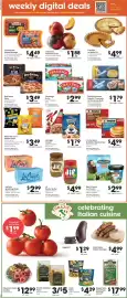 Mariano's weekly ad week 38 Page 4: Johnsonville Dinner Sausage €4,49, Challenge Butter €2,99