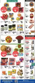 Mariano's weekly ad week 38 Page 9: Kroger or Private Selection Bacon €4,79, Kroger Breakfast Sausage Links or Patties €2,99