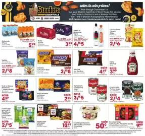 Giant Eagle weekly ad week 38 Page 6: Tostitos €8,00, Snickers Fun Size Bars €4,49