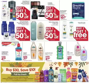 Giant Eagle weekly ad week 38 Page 8: Colgate Total Toothpaste or Mouthwash €4,99, Act Mouthwash €3,99
