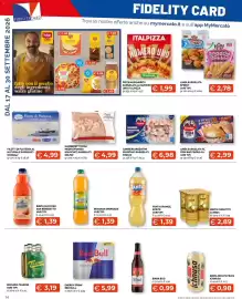 Volantino Mercatò Extra Pagina 14: Speedy Pollo €2,78, Gamberi argentini sgusciati surgelati Findus €6,98