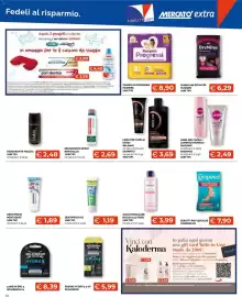 Volantino Mercatò Extra Pagina 19: Pannolini Progressi Pampers €8,90, Luminous Sunsilk Balsamo €2,49