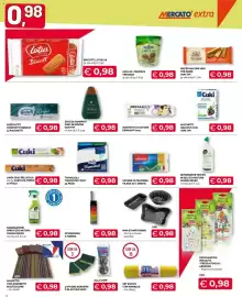Volantino Mercatò Extra Pagina 3: Mini stampi forno €0,98, Salvietta con quadretti multicolore €0,98