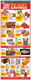 H-E-B weekly ad week 38 Page 1
