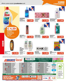 Volantino Mercatò Local Pagina 12: Balsamo Garnier Ultra Dolce €1,89, Deodorante spray sex unisex Intesa €2,29