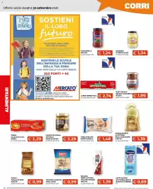 Volantino Mercatò Local Pagina 10: Latte vaccino UHT parzialmente scremato Arborea €0,89, Milk Pro Protein €1,39